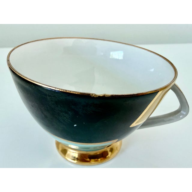1960s Avant-Garde Espresso Coffee Set From 60's for 6 People - Set of 12 For Sale - Image 11 of 12