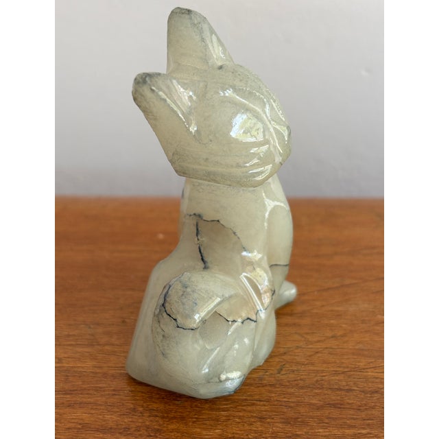 Small carved onyx fox figurine. Most items found at Pub & Oasis are vintage and antique in nature which we believe...