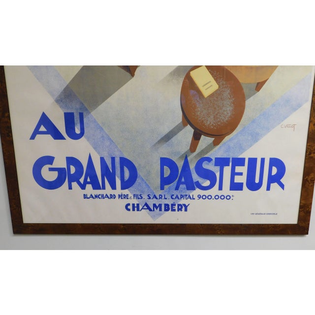 C. Villot "Au Grand Pasteur Neubles Décoration Chamberg" Giclee Poster For Sale - Image 10 of 13