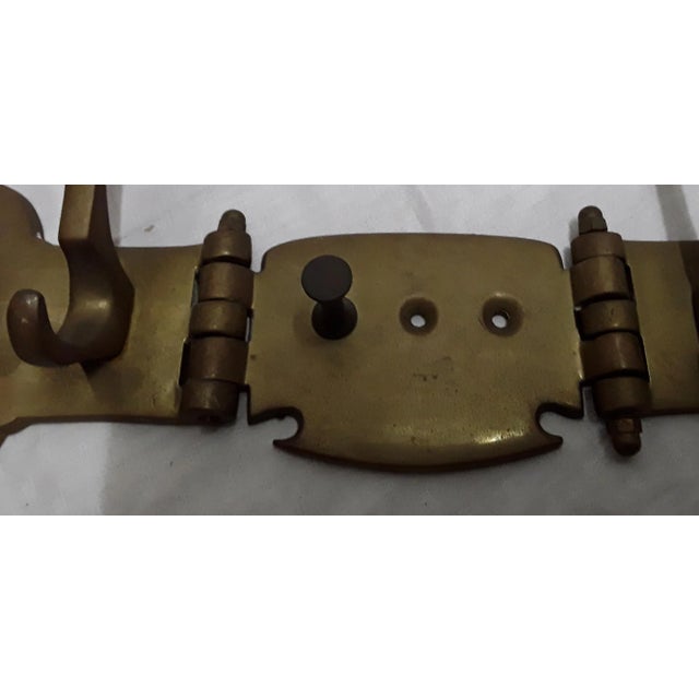 Solid Brass Rack, 1970s For Sale - Image 6 of 7