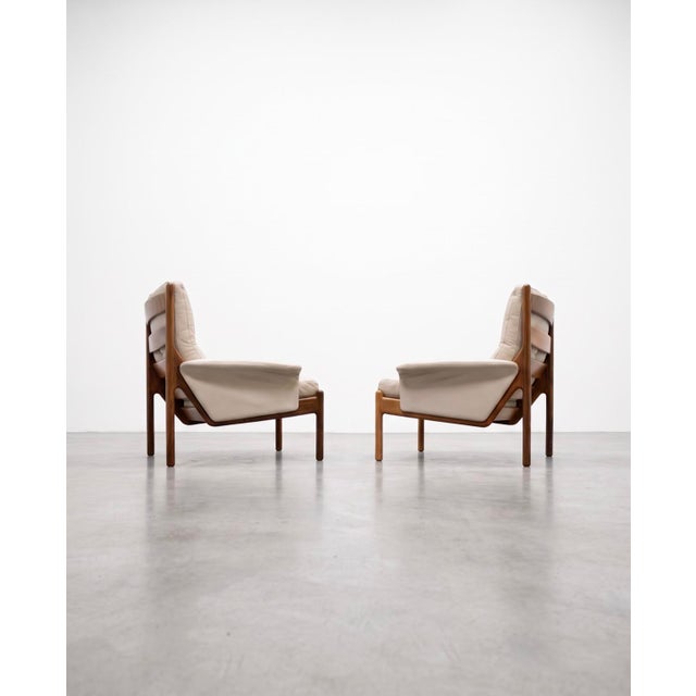 Animal Skin Vintage Venus Living Room Set by Illum Wikkelso for Silkeborg, 1960s, Set of 5 For Sale - Image 7 of 18