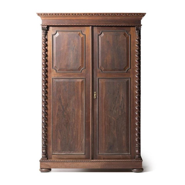 Wardrobe in Wood, 19th Century For Sale - Image 6 of 6