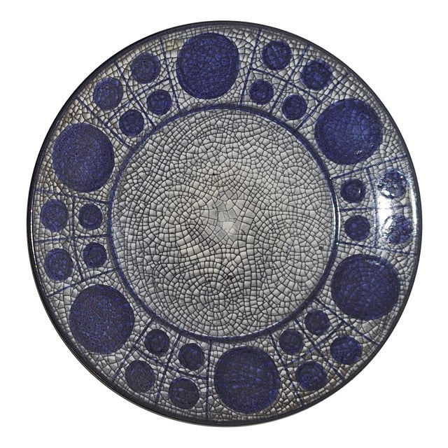 Ceramic Plate by Marianne Stark for Michael Andersen, 1980s For Sale