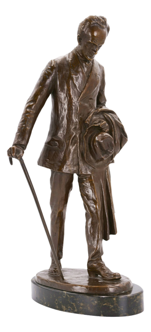 Curt Gitschmann, Gerhart Hauptmann, 1912, Bronze