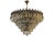Bronze and Crystal Chandelier, Italy, 1950s For Sale - Image 11 of 11