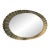 1950s Mid-Century Francisco Hurtado Scalloped Oval Giltwood Mirror For Sale