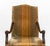 Louis XIII Walnut and Velvet Upholstery Fauteuils, 17th Century, Pair For Sale - Image 4 of 7