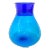 Vintage Italian Venini Blue Glass Vase For Sale