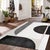 Pasargad Home Edgy Ivory Area Rug, 7' 9'' X 9' 9'' For Sale - Image 4 of 6