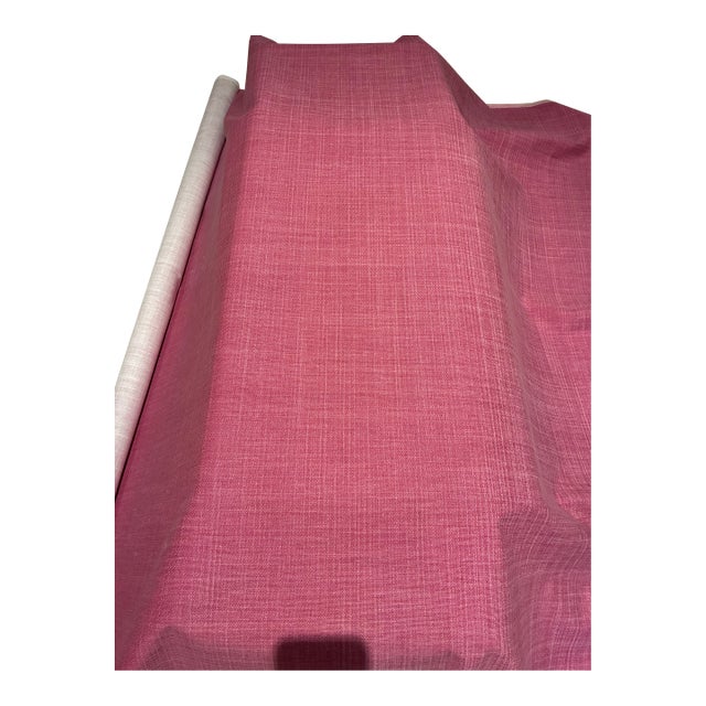 Osborne and Little Striated Bubble Gum Pink Fabric For Sale