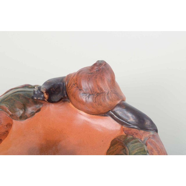 Ceramic Bowl with Snail from Ipsens Enke, Denmark, 1920s For Sale - Image 3 of 5