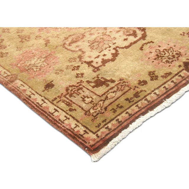 Illustration 1960s Turkish Oushak Rug For Sale - Image 3 of 7