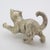 Metal Vintage Italian Handmade Silver Cat Figurine, Milan, Italy, 1960s For Sale - Image 7 of 13