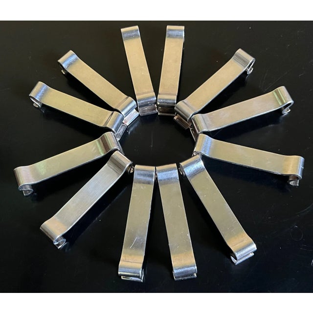 Christofle Luc Lanel Designed Knife Rests by Christofle- Set of 12 For Sale - Image 4 of 11