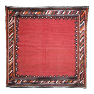 Square Size Handwoven Tribal Kilim