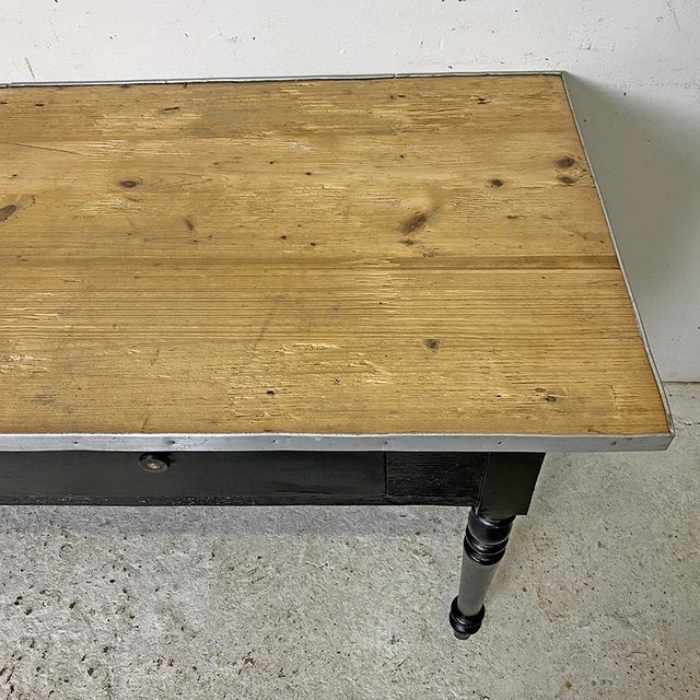 Rustic Console or Worktable, 1950s For Sale - Image 11 of 14