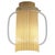 Manila C Pe Golden Matte-Beige Pendant Lamp by Sebastian Herkner for Parachilna For Sale - Image 11 of 11