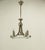 Metal Art Deco Metal Chandelier, Europe, 1930s For Sale - Image 7 of 12