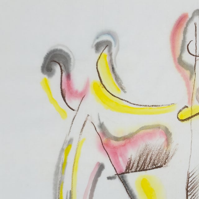 Abstract Banana Improvisation - Robert Lohman, C. 1981 For Sale - Image 3 of 8