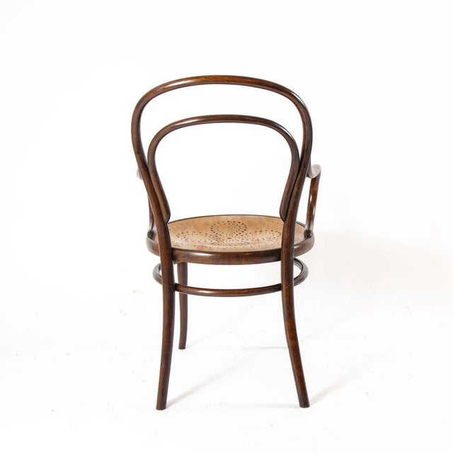 No. 14 Armchair by Michael Thonet for Gebrüder Thonet, 1900s For Sale - Image 4 of 13