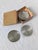 Silver Engraved Pewter Glass Coasters by Just Andersen, 1930s, Set of 12 For Sale - Image 8 of 16