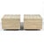 Mid-Century Modern Pair of Travertine Modernist Side Tables For Sale - Image 3 of 7