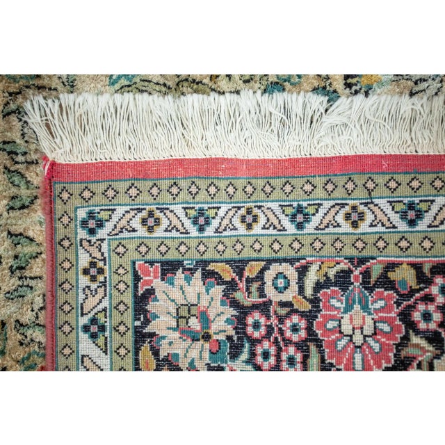 Cashmere Silk Tree of Life Rug For Sale - Image 10 of 11