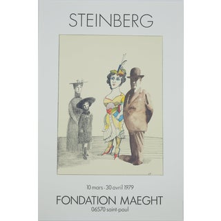 Petit Couple Poster by Saul Steinberg For Sale