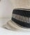 Linen and Wool Marshall Stripe Black and Natural Pillow Cover For Sale - Image 4 of 6