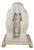 Late 20th Century Monumental Limestone Nude Fertility Thinking Man 1000lb Garden Sculpture Statue For Sale