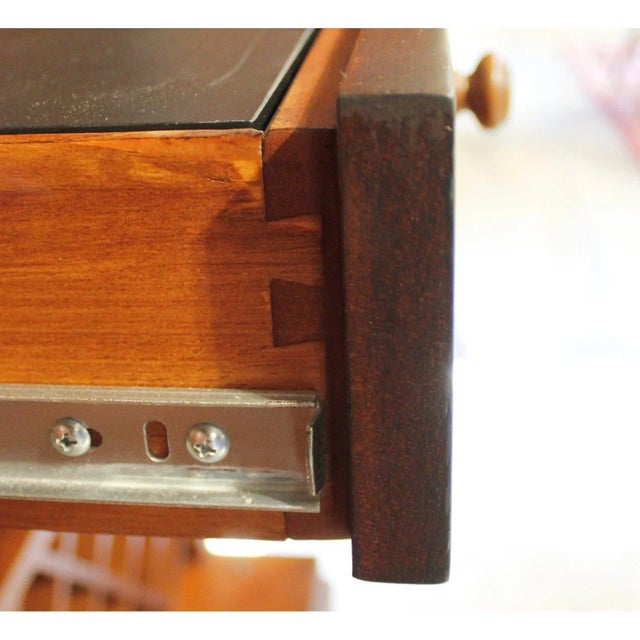 Brown Late 20th Century Howard Miller 'Sonoma' Wine & Bar Cabinet For Sale - Image 8 of 10