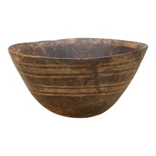 Antique Abidemi Rustic African Bowl For Sale