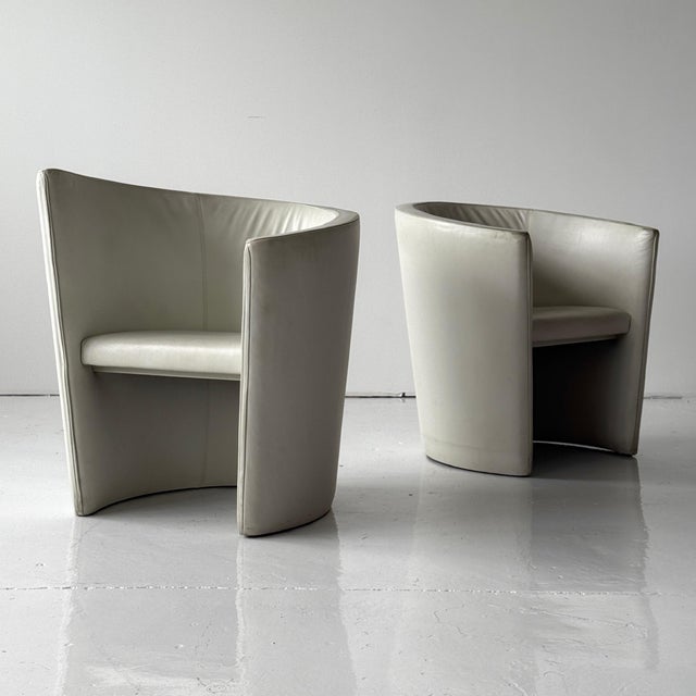c. 1970s. Austria. Price is for the set. Contact us if you’d like to purchase a single item. White leather original...