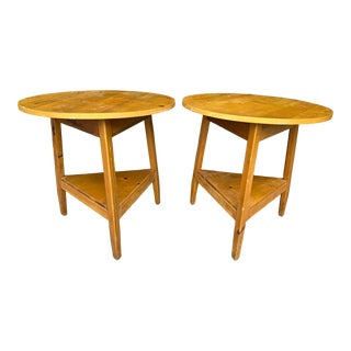 1970s Pair of Lane Cricket Tables For Sale