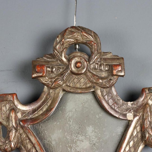 Neoclassical Carved Wood Cartaglories, Set of 2 For Sale - Image 3 of 11