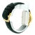Bulgari Vintage Bvlgari A5011 18k Gold Black Dial Watch, Circa 1990 For Sale - Image 4 of 14