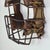 Animal Skin Salvaged Early 20th Century Baseball Catcher's Mask With Metal Cage Guard & Leather Details For Sale - Image 7 of 9