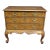 Baker Furniture Walnut Carved Commode For Sale