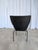 1970s Vintage Lupina Shell Chair in Black Leather by Niko Kralj for Stol Kamnik, 1970s For Sale - Image 5 of 18
