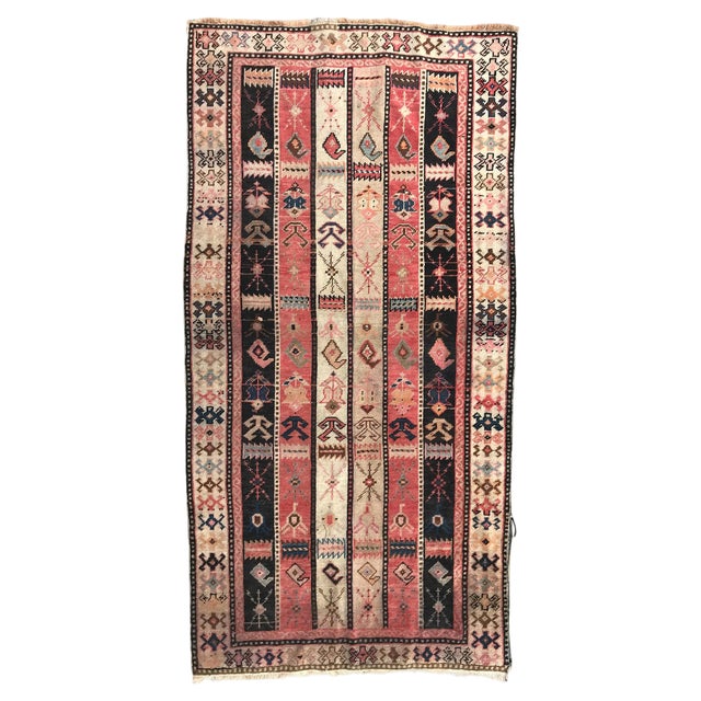 Antique Caucasian Shirwan Runner Rug, 1890s For Sale