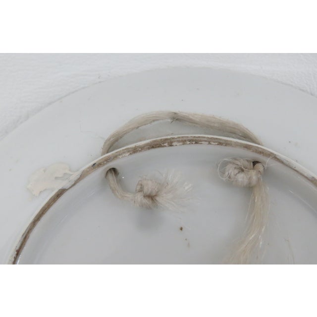 Ceramic Porcelain Blue and White Small Plate 4619b For Sale - Image 7 of 11