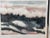 Pair of Watercolors, Waves, Framed, by Nancy Tuttle May, Nc, 1985 For Sale - Image 4 of 6