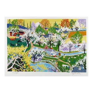 Apple Blossom Glory, Kay Ameche Screen Print