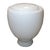 White Claudio Salocchi Milk Glass Table Lamp For Sale - Image 8 of 8