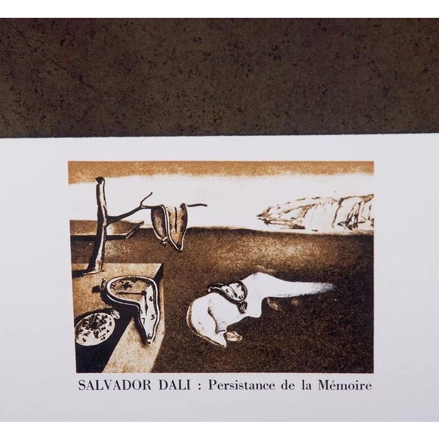 1974 Dali Changes Great Masterpieces Persistence De La Memoire Hand Sig Number Art For Sale - Image 4 of 6