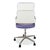 S 845 Leather Office Chair in White Purple with Manual Function from Thonet For Sale - Image 10 of 13