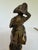 Early 20th Century Antique Continental Bronze Figure of an 18th-Century Gentleman, Shielding Eyes, on Marble Plinth — Austrian School, Circa 1900 For Sale - Image 5 of 12