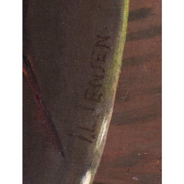 Traditional Early 19th Century Floral Composition Still Life Oil on Oak Board by Johan Laurentz Jensen (Danish 1800 - 1856) For Sale - Image 3 of 12