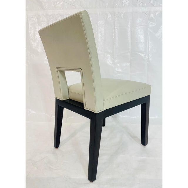 Set of 10 Christian Liaigre “Velin” Solid Oak Dining Chairs for Holly Hunt, Usa For Sale - Image 14 of 18