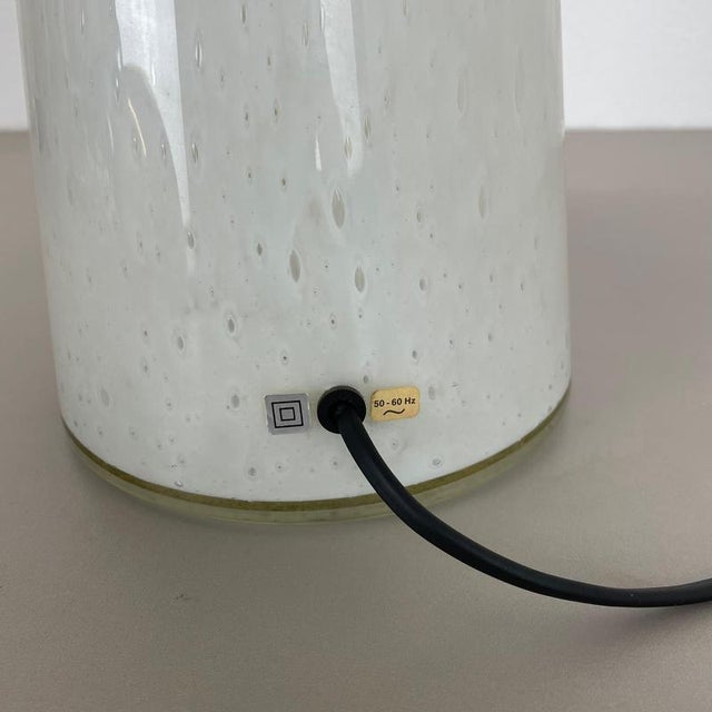 Large Glass UFO Table Light from Glashütte Limburg, Germany, 1970s For Sale - Image 12 of 18
